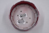 C402RT-8170V 5.25" Vision Wheels Gloss Bright Red w/ Chrome Logo Wheel Center Cap Hub Cap