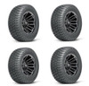 Set 4 LT315/70R17 Amp Terrain Attack A/T A Load Range E Tires LT3157017