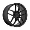 Set 4 18" Petrol P5C 18x8 5x120 Matte Black Wheels 35mm Rims