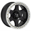 17" RBP 50R Cobra Black w/ Machined Ring Wheel 17x9 8x6.5 -12mm Lifted Truck Rim