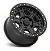 Black Rhino Reno 17x9 5x5.0 Matte Black W/ Brass Bolts Wheel 17" -18mm Rim