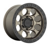 Black Rhino Riot 17x8.5 5x4.5 Matte Bronze W  Black Ring & Bolts Wheel 17" -38mm