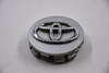 Toyota Silver w/ Chrome Logo Wheel Center Cap Hub Cap 42603-AC070-A 2.5" OEM Avalon Solara