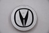 Acura Silver w/ Black Logo Wheel Center Cap Hub Cap 44732-S9A-A00(AC) 2.625" OEM Acura CL MDX RL TL