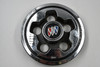 Buick Chrome w/ Black RIng, Red, Gray, Blue Logo Wheel Center Cap Hub Cap 22515594(BUICK) 7.625" 88-'91 Buick Skylark