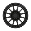 17" Black Rhino Rapid 17x9 6x4.5 Matte Black Wheel 12mm Rim