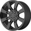 Set 4 Performance Replicas PR144 22x9 6x5.5 Gloss Black Wheels 22" 31mm Rims