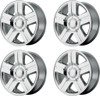 Set 4 Performance Replicas PR147 22x9 6x5.5 Chrome Wheels 22" 31mm Rims