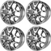 Set 4 Performance Replicas PR150 22x9 6x5.5 Chrome Wheels 22" 27mm Rims