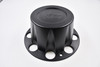 Vision Wheel Satin Black Wheel Center Cap Hub Cap C81D2R 9.75" 8 Lug, Tall