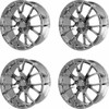 Set 4 Performance Replicas PR161 22x11 5x115 Chrome Wheels 22" 18mm Rims