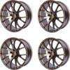 Set 4 Performance Replicas PR161 22x11 5x115 Copper Paint Wheels 22" 18mm Rims