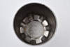 Vision Wheels Chrome w/ Black & Chrome Inset Wheel Center Cap Hub Cap VIS5.38 5.375" Push Thru Old Logo