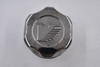 Vision Chrome Wheel Center Cap Hub Cap VIS/5.375/Short 5.375" Short Push Thru
