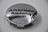 American Racing Chrome w/ Black Lettering Wheel Center Cap Hub Cap 55691775F-1 2.625" Snap In