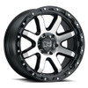 Set 4 Black Rhino Coyote 18x9 5x5 Black Machine Stainless Bolts Wheels 18" -18mm