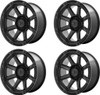 Set 4 XD XD863 20x9 6x5.5 Satin Black Wheels 20" 18mm Rims