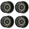 Set 4 18" Black Rhino Arsenal 18x9.5 8x170 -18mm Sand On Black Wheels Truck Rims
