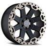 Black Rhino Warlord 17x9 8x6.5 Matte Black W  Machined Dark Tint Wheel 17" -12mm