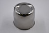 Topline Chrome Wheel Center Cap Hub Cap C141S 3.625" Push Thru, No Logo/Insert