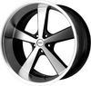 Set 4 American Racing Vintage VN701 Nova 20x10 5x5 Black Machine Wheels 20" 18mm Set 4 American Racing Vintage VN701 Nova 20x10 5x5 Black Machine Wheels 20" 18mm
