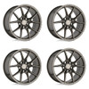Set 4 TSW Neptune 19x9.5 5x112 Matte Bronze Wheels 19" 39mm Rims