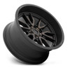 20" Fuel D762 Clash 20x10 6x135 -18mm Matte Black Double Dark Tint Offroad Wheel Lifted Truck SUV Rim