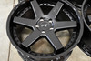Niche 1PC M192 Altair 19x10 5x120 Gloss Black Matte Black Wheel 19" 40mm Rim