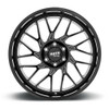Moto Metal MO805 20x10 5x5.5 Gloss Black Milled Wheel 20" -18mm Rim