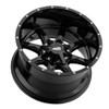 16" Moto Metal MO970 Gloss Black With Milled Lip Wheel 6X135/5.5 0mm Rim
