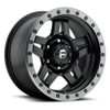 15" Fuel D557 Anza 15x8 5x4.5 Matte Black Gunmetal Ring Wheel -18mm Truck Rim