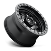 Fuel UTV D557 Anza 15x7 4x137 Matte Black Gunmetal Ring Wheel 15" 38mm Rim