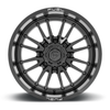 22" Fuel D760 Clash 22x12 8x170 Gloss Black Wheel -44mm Lifted For Ford Rim
