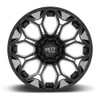 Moto Metal MO808 Sniper 20x10 8x170 Gloss Black Milled Wheel 20" -18mm Truck Rim