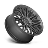 22" Rotiform 1PC R163 JDR 22x10 6x135 Matte Anthracite Wheel 30mm Rim