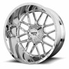 20" Moto Metal MO986 Siege 20x10 5x5 5x5.5 Chrome Wheel -18mm Lifted Truck Rim