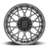 KMC KM722 Technic 20x9 8x6.5 Anthracite Wheel 20" 18mm Rim