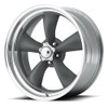 American Racing Vintage VN215 Classic Torq Thrust II 14x6 5x4.75 Gray Wheel -2mm