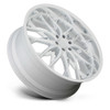 Set 4 DUB S264 OG 26x10 6x5.5 Silver With Diamond Cut Lip Wheels 26" 25mm Rims