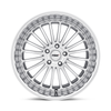 TSW Silverstone 18x8 5x120 Silver W/ Mirror Cut Face & Lip Wheel 18" 35mm Rim