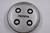 Toyota Silver w/ Black Lettering Wheel Center Cap Hub Cap 716912 7.375" 88-'92 OEM Corolla