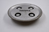 Toyota Silver w/ Black Lettering Wheel Center Cap Hub Cap 716912 7.375" 88-'92 OEM Corolla