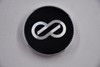 Enkei Chrome w/ Black & Chrome Logo Wheel Center Cap Hub Cap PCL48(U) 2.5" Snap In