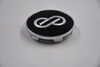 Enkei Chrome w/ Black & Chrome Logo Wheel Center Cap Hub Cap PCL48(U) 2.5" Snap In