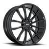 Set 4 DUB S253 Clout 24x10 6x5.5 Gloss Black Wheels 24" 30mm For Nissan Rims