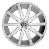 Set 4 DUB S120 Shot Calla 24x10 6x135 Chrome Plated Wheels 24" 30mm Truck Rims