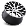 TSW Donington 22x10.5 5x120 Gunmetal Mirror Cut Face Wheel 22" 25mm Rim