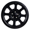 17" Tremor 103 Impact Satin Black Wheel 17x8.5 5x150 0mm For Toyota Truck Suv