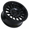 17" Tremor 104 Aftershock Satin Black Black Wheel 17x8.5 6x135 0mm Truck Suv Rim