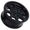 17" Tremor 103 Impact Satin Black Wheel 17x8.5 8x6.5 0mm For Chevy GMC Truck Rim